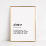 Load image into Gallery viewer, aunt gift irish print, auntie gifts
