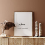 Load image into Gallery viewer, kitchen definition print gift
