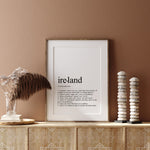 Load image into Gallery viewer, ireland definition printable wall art
