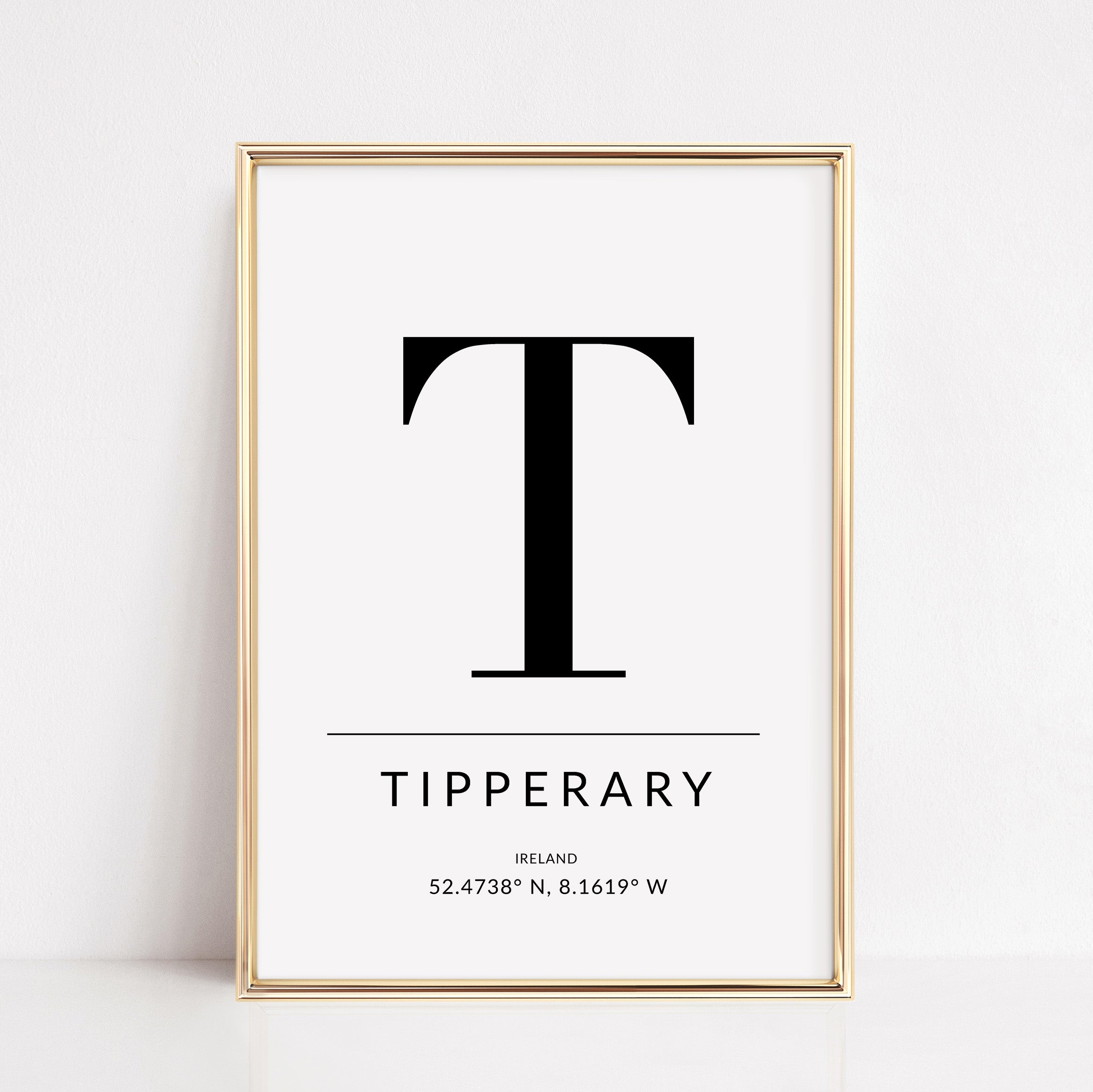 tipperary irish print gifts