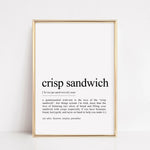 Load image into Gallery viewer, crisp sandwich funny irish gift
