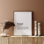 Load image into Gallery viewer, hygge definition print wall art
