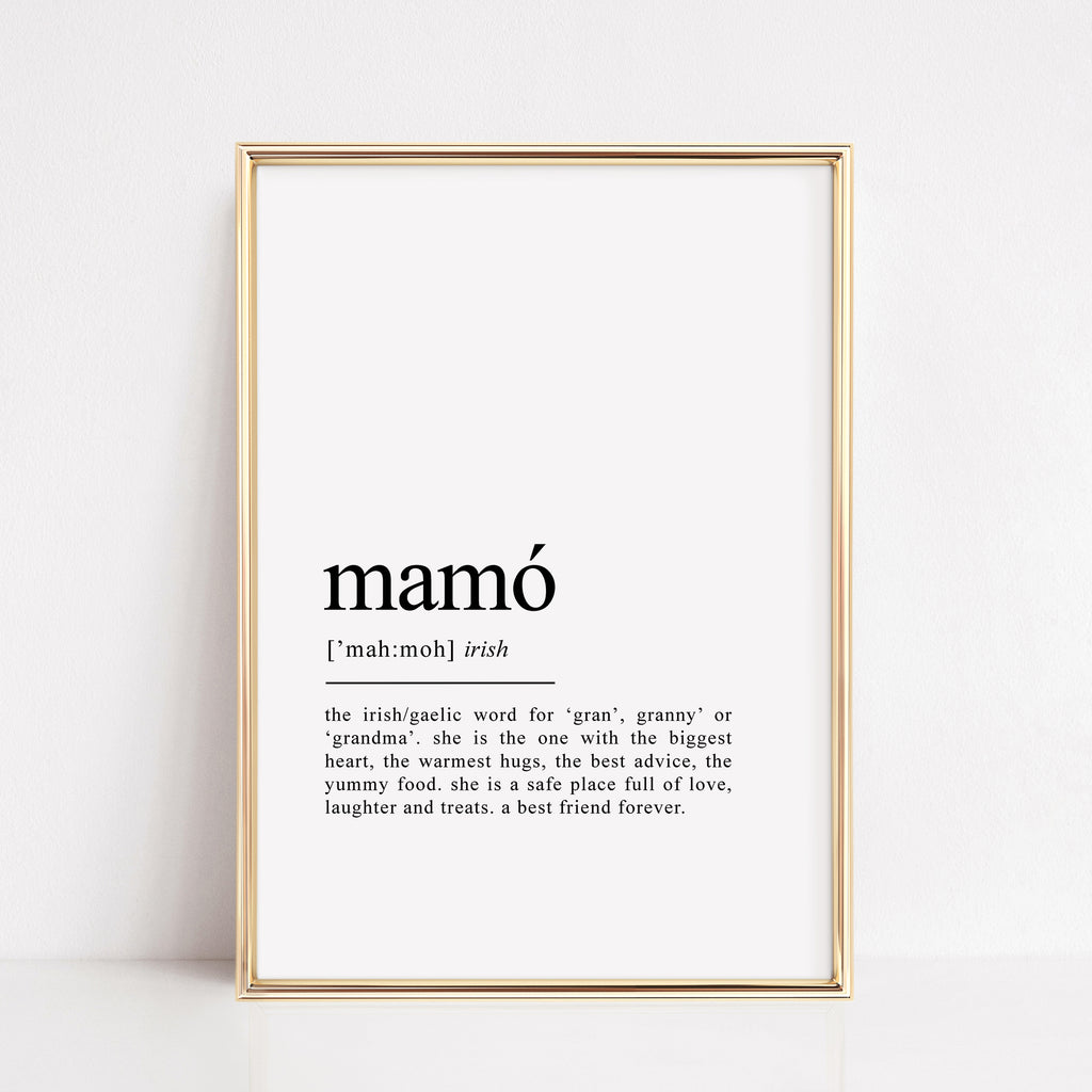 mamo irish granny gift